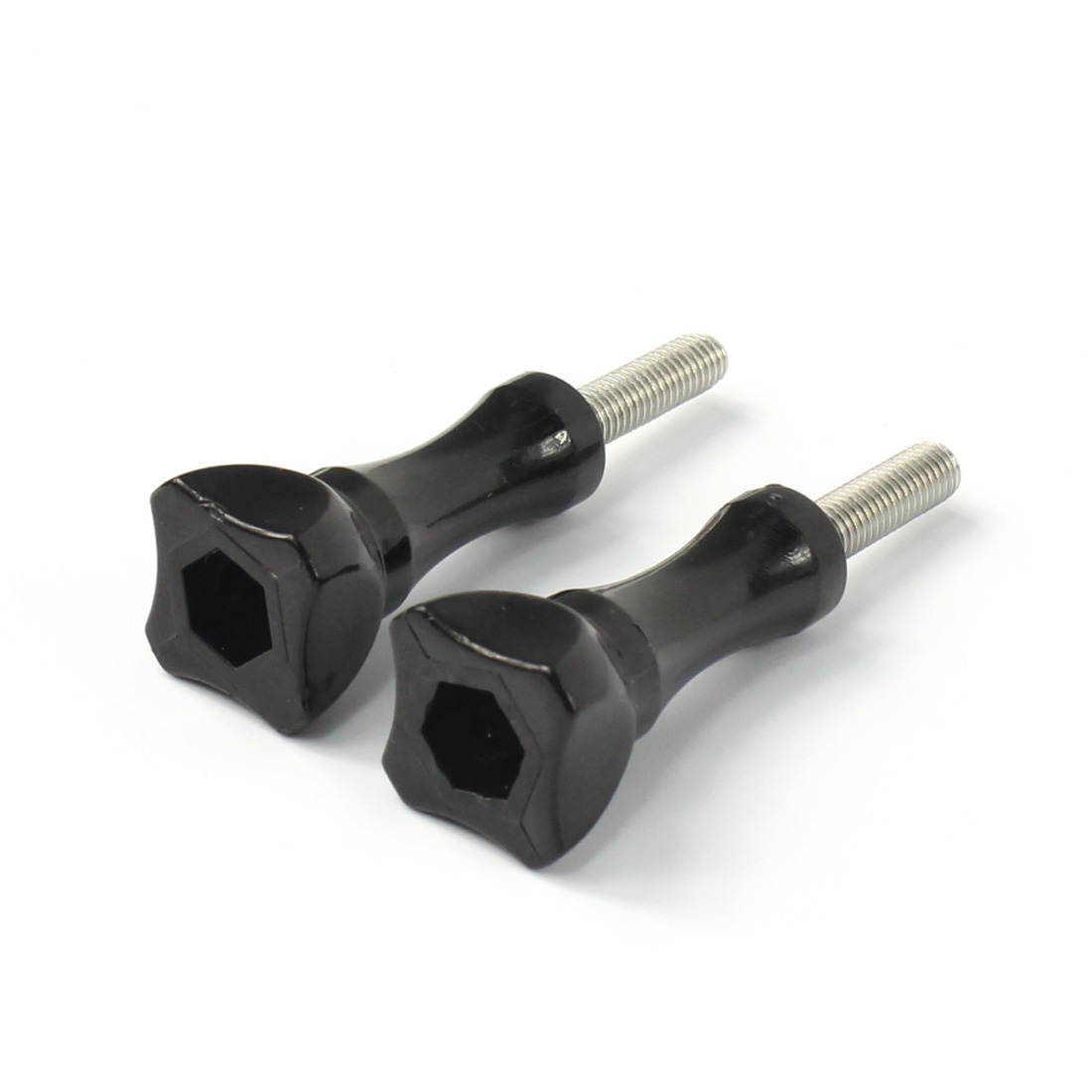 Double Dual Bracket Tripod Holder with Screw Mount Adapter for Gopro Hero 4 / 3+ / 3 SJ4000 Xiaomi Yi Sport Camera