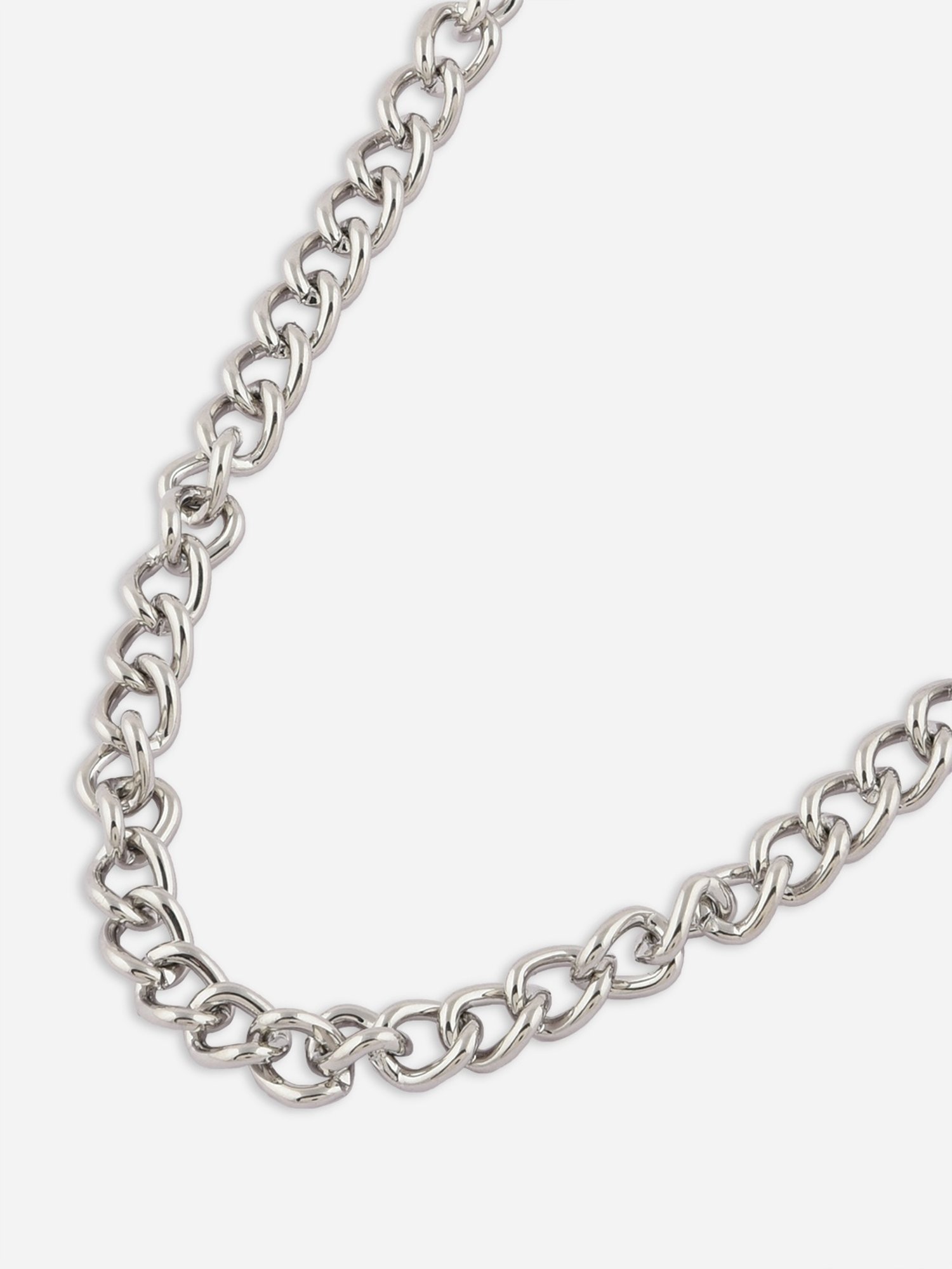 The Bro Code Glamorous Fusion Silver Necklace for Men