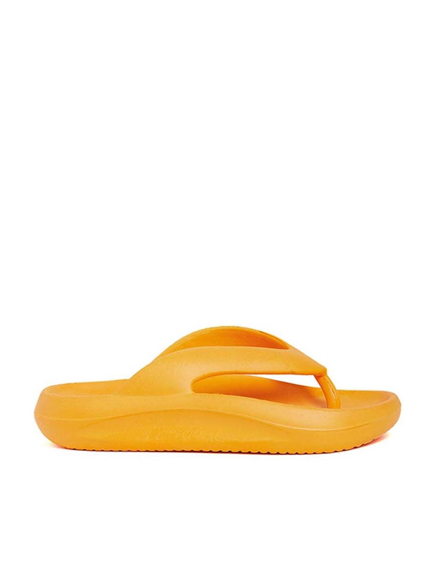Mozafia Women's Yellow Flip Flops