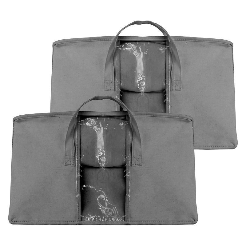 2pk Sorbus Storage Organizer Set Gray