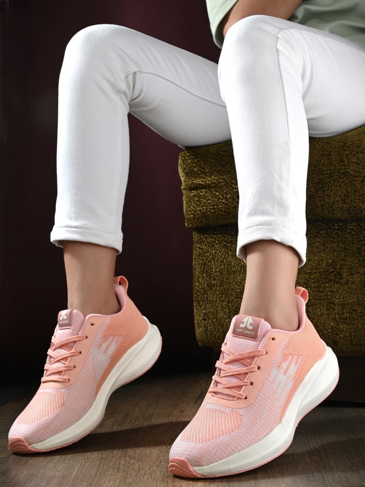 Off Limits Women's KYLIE Peach Running Shoes