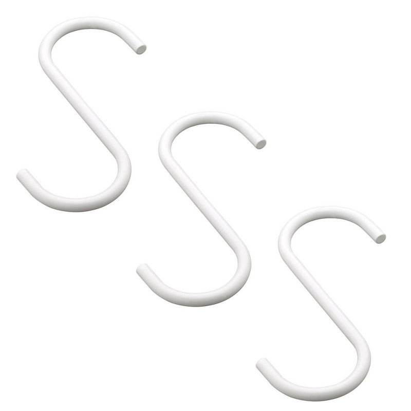 Arrow 3pk Oversized S Hooks White