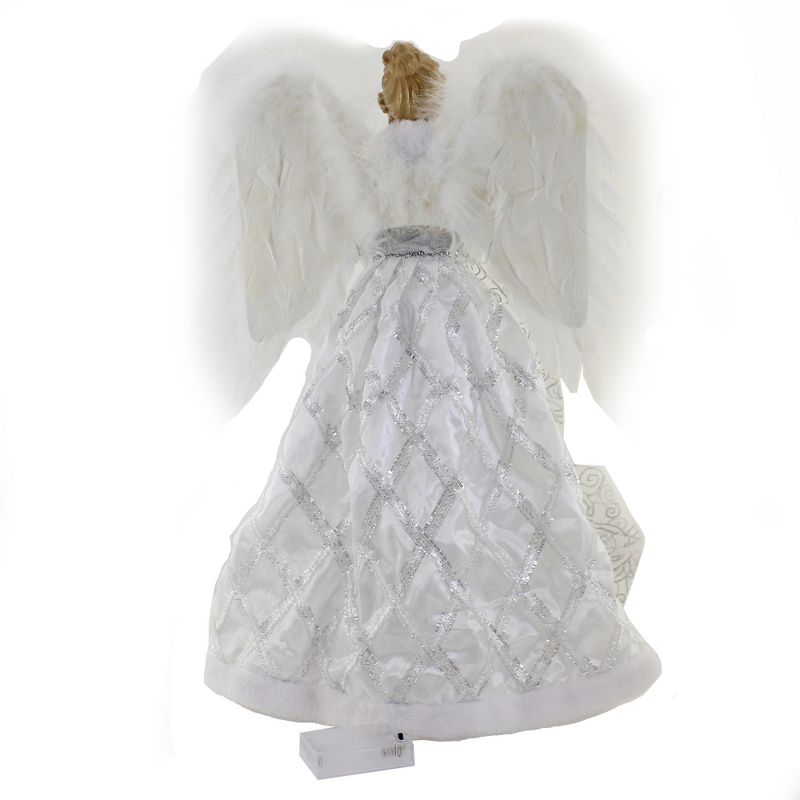 Inge Glas 11.5" Happy Dots Red Matte Finial Tree Topper Christmas  -  Tree Toppers