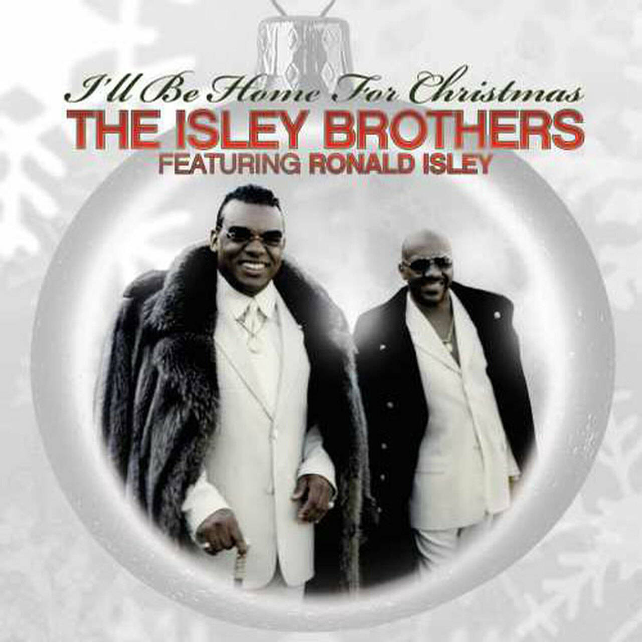 The Isley Brothers I'll Be Home For Christmas Featuring Ronald Isley LP (Red Vinyl)