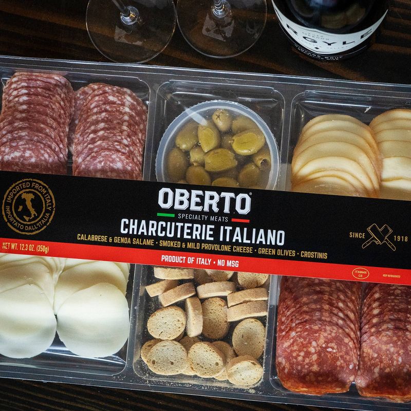 Oberto Charcuterie Platter with Olives - 12.3oz