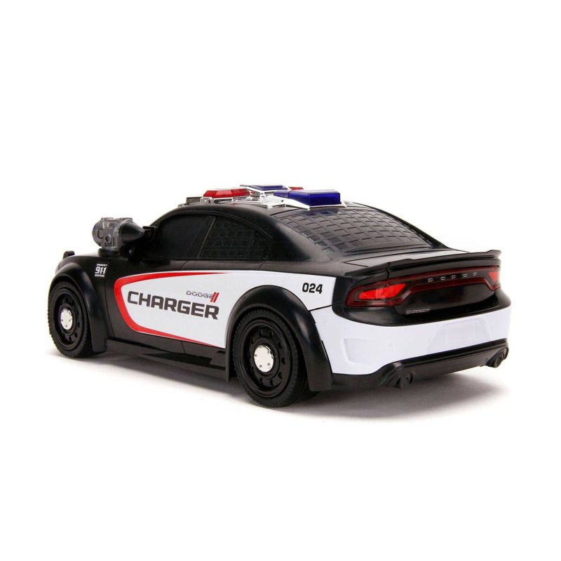Jada Toys Hero Patrol Dodge Charger Lights & Sound Vehicle 15"