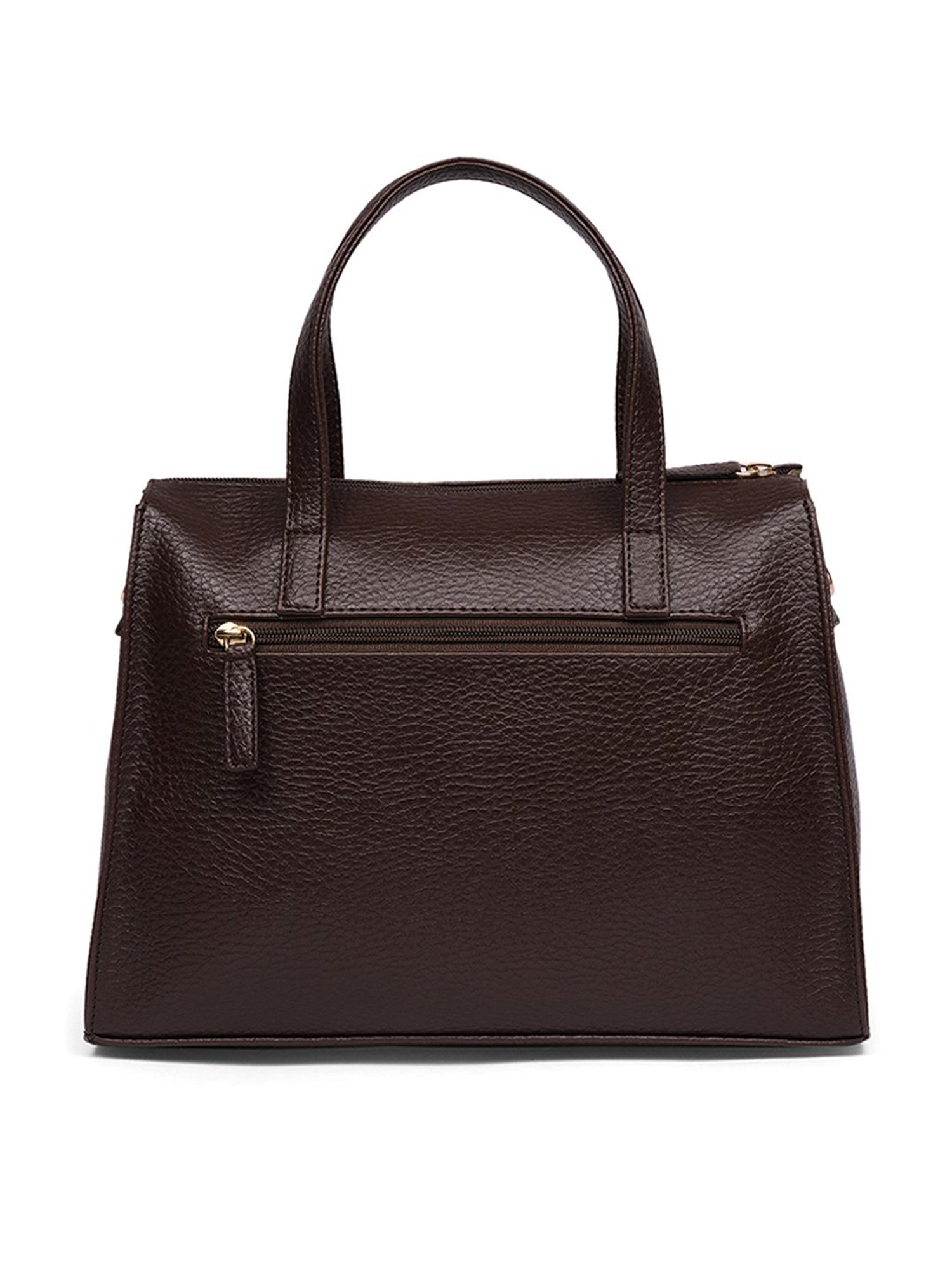 Glo By Globus Brown Textured Small Cross Body Bag