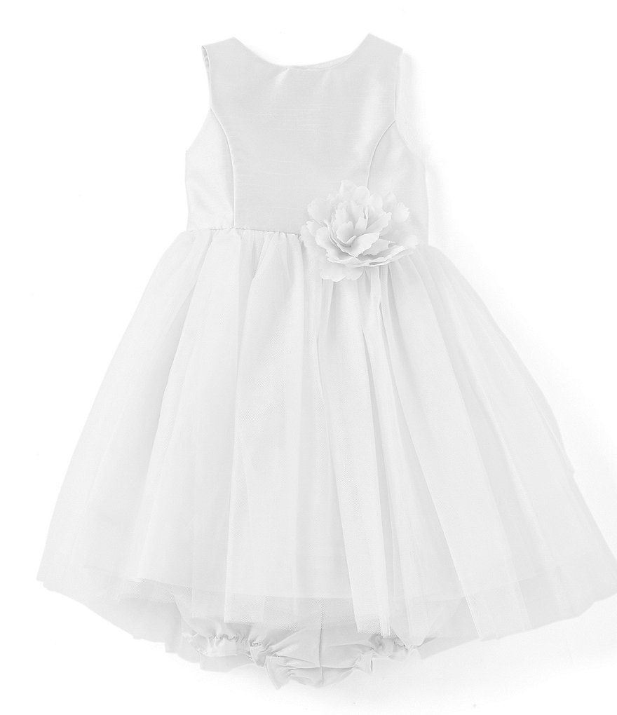 Pippa & Julie Baby Girls 12-24 Months Flower-Appliqued Ballerina Dress