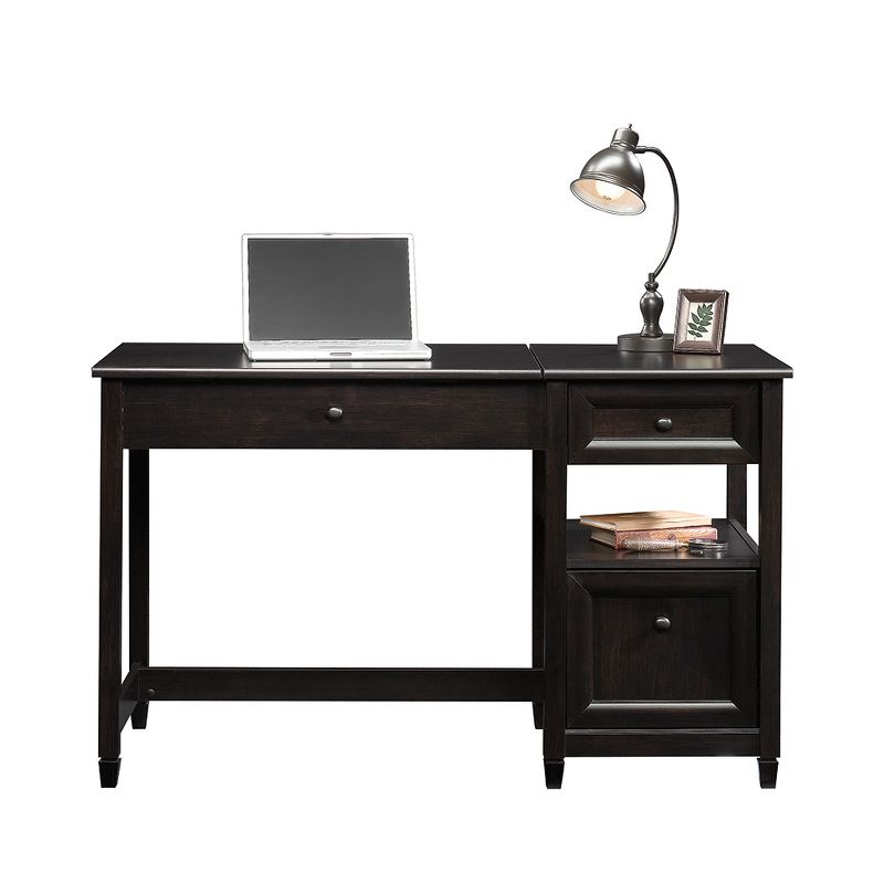 Edge Water Lift Top Desk Estate Black - Sauder