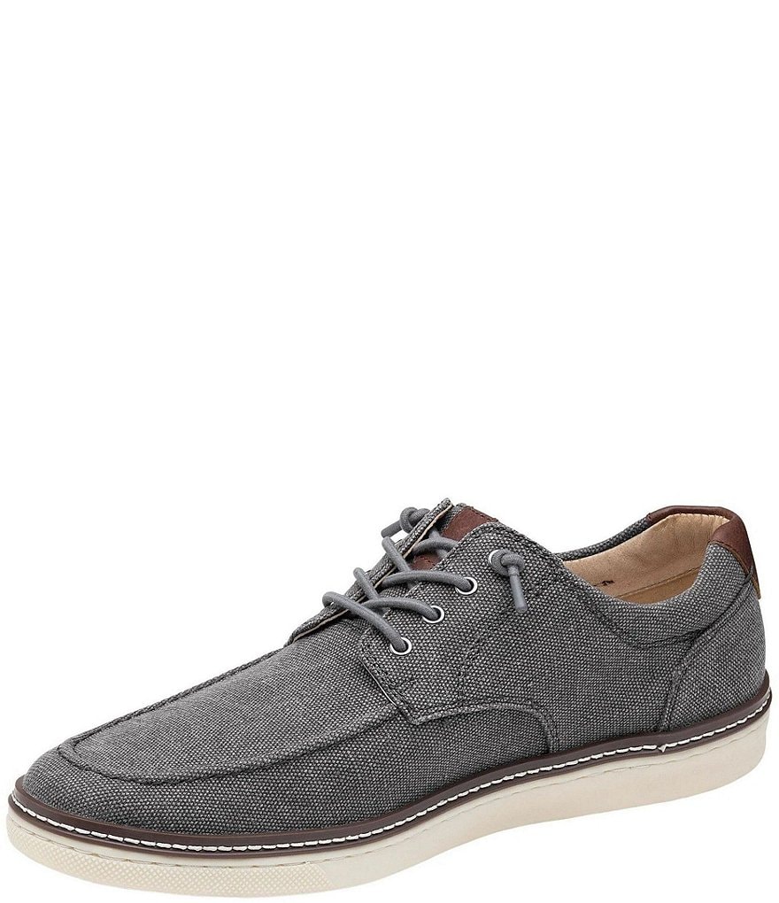 Johnston & Murphy Men's McGuffey Canvas Elastic Lace Slip-Ons