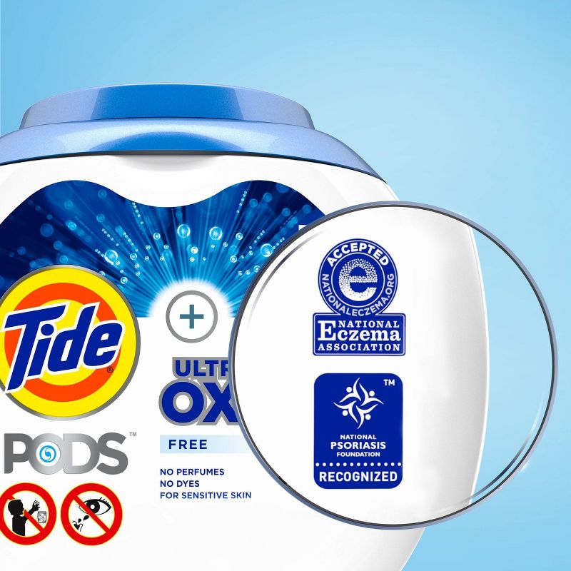 Tide Pods Laundry Detergent Pacs with OxiFree - 61ct