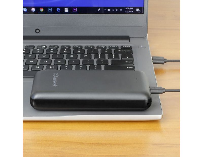 Aluratek 20,000 mAh Portable Battery Charger - For Tablet PC, Gaming Device, Smartphone, MP3 Player, Bluetooth Speaker, e-book Reader