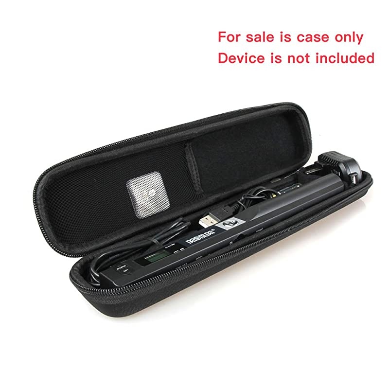 Hard EVA Travel Case for MSRM iScan Wand Portable Document Image Scanner by