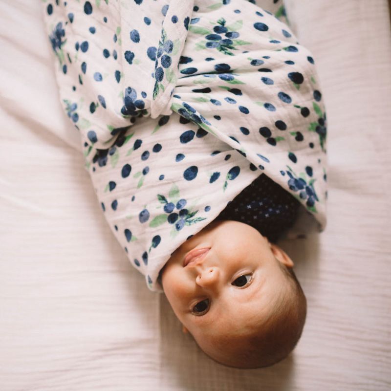Little Unicorn Cotton Muslin Swaddle Blankets - Berry Lemonade