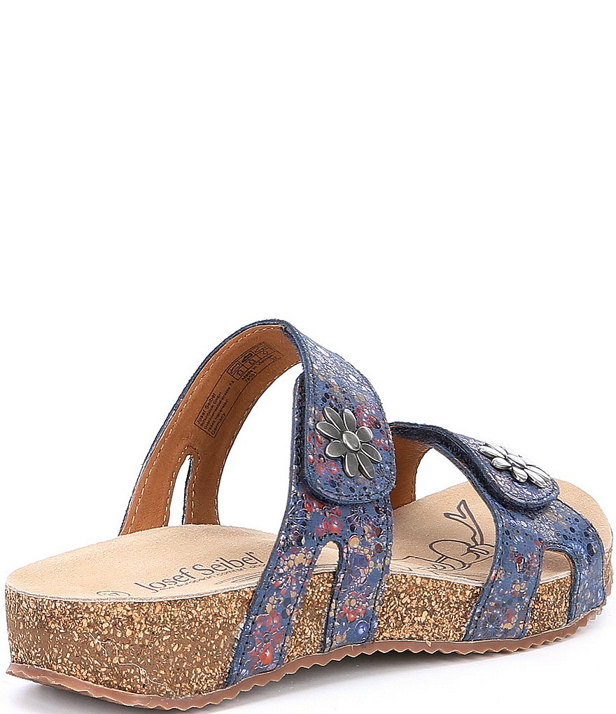 Josef Seibel Tonga 04 Leather Slide Sandals