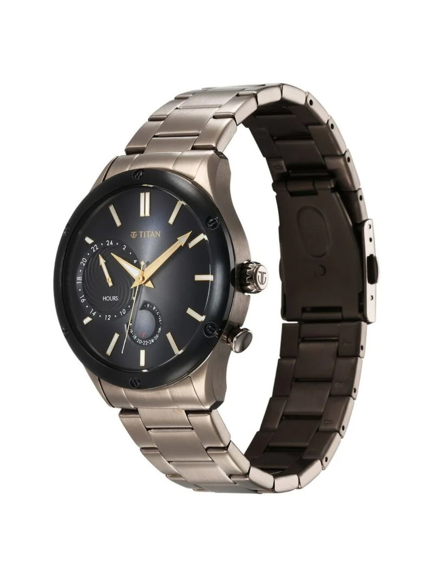 Titan 10009KM03 Stellar Analog Watch for Men