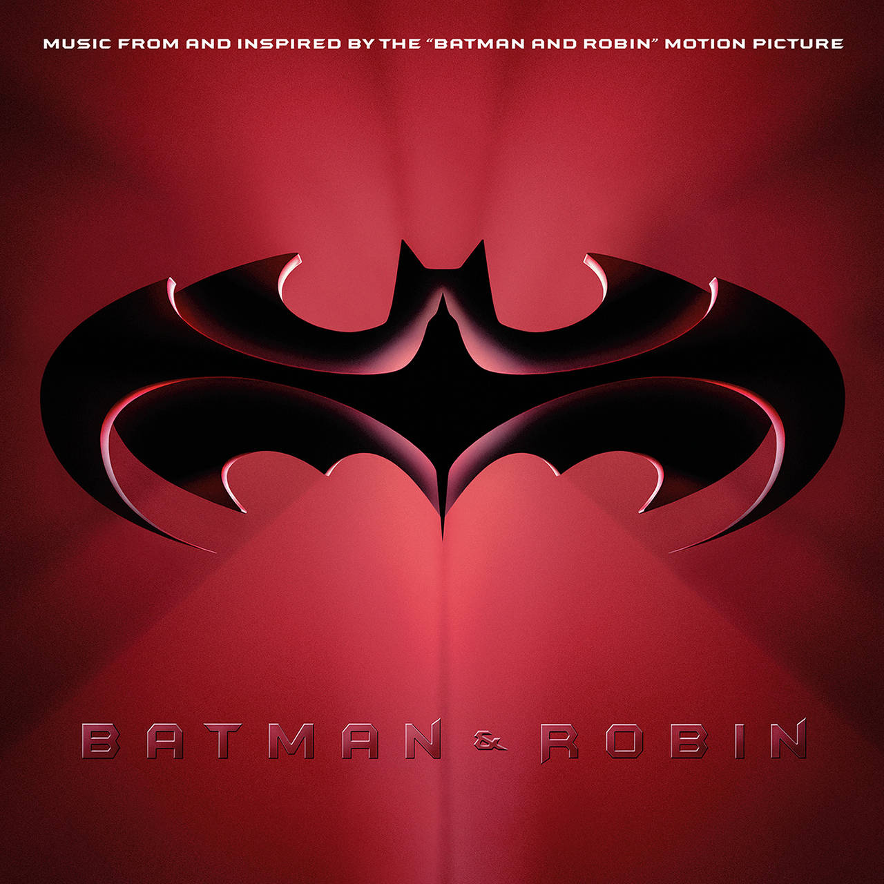 Batman & Robin Music From And Inspired By The "Batman And Robin" Motion Picture 2LP (Red & Blue Vinyl)