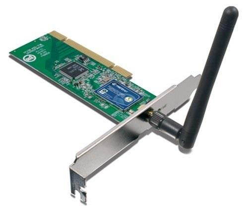 trendnet 54mbps wireless g pci adapter tew423pi