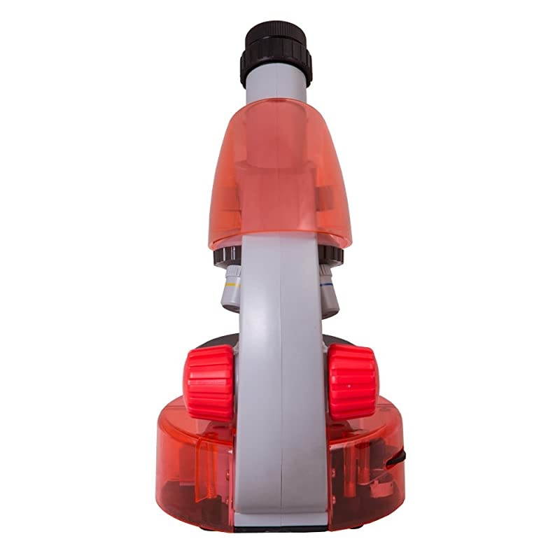 LabZZ M101 Orange Microscope for Kids with Experiment Kit &ndash; Choose Your Favorite Color