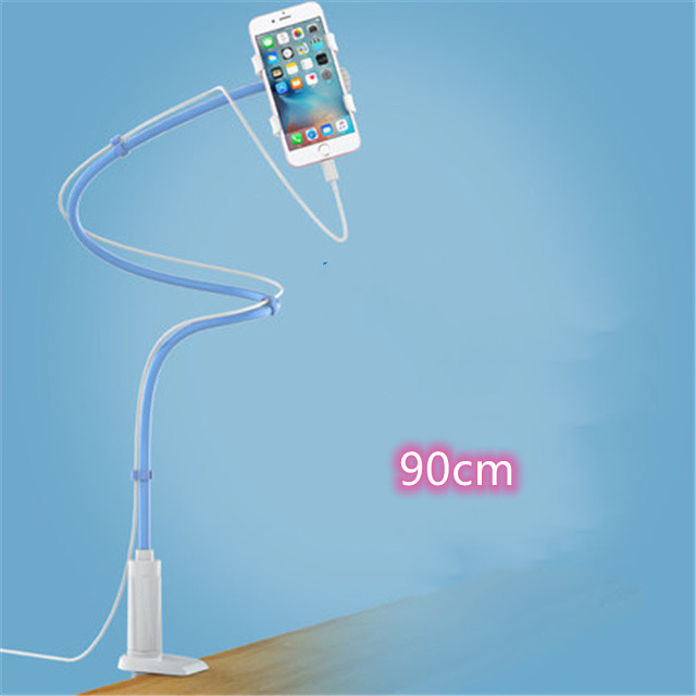 Phone holder,Flexible Long Arm Mobile Phone Holder Stand Lazy  for 3.5 to 6.3 inch phones Cell Phone Holder Desk for Phone Table