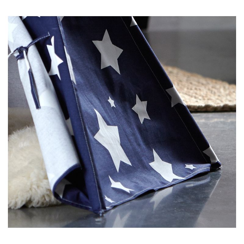 Dogs Tent - Blue with White Stars - Medium