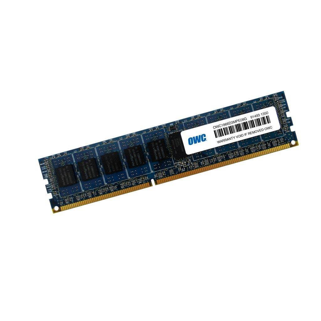 OWC 8GB PC3-8500 DDR3 ECC 1066MHz SDRAM 240 Pin Memory Upgrade Module For Mac Pro & Xserve 'Nehalem' & 'Westmere' models. Perfect For the Mac Pro 8-core / Quad-core Xeon systems. Model OWC8566D3MPE8GB