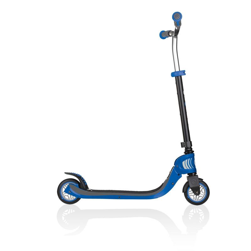 Globber Flow 125 Foldable 2 Wheel Kids' Kick Scooter - Navy Blue