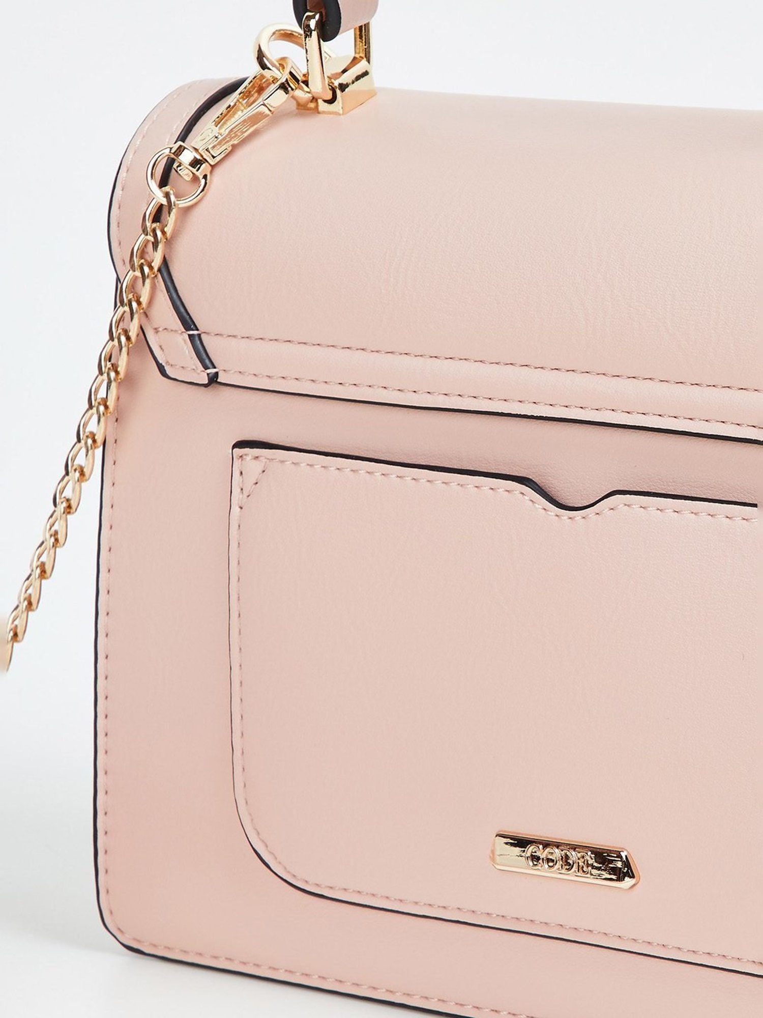 Code by Lifestyle Pink Satchel Handbag