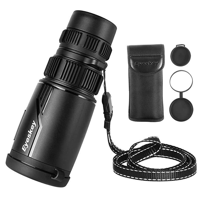 Seeker Pro HD Packet Monocular | Waterproof and FogProof | Optimized Clear Optics | Compact Size Theater Monoculars for Birding Travelling 824X42