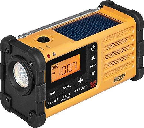 Sangean MMR-88 AM/FM/Weather+Alert Emergency Radio. Solar/Hand Crank/USB/Flashlight, Siren, Smartphone Charger