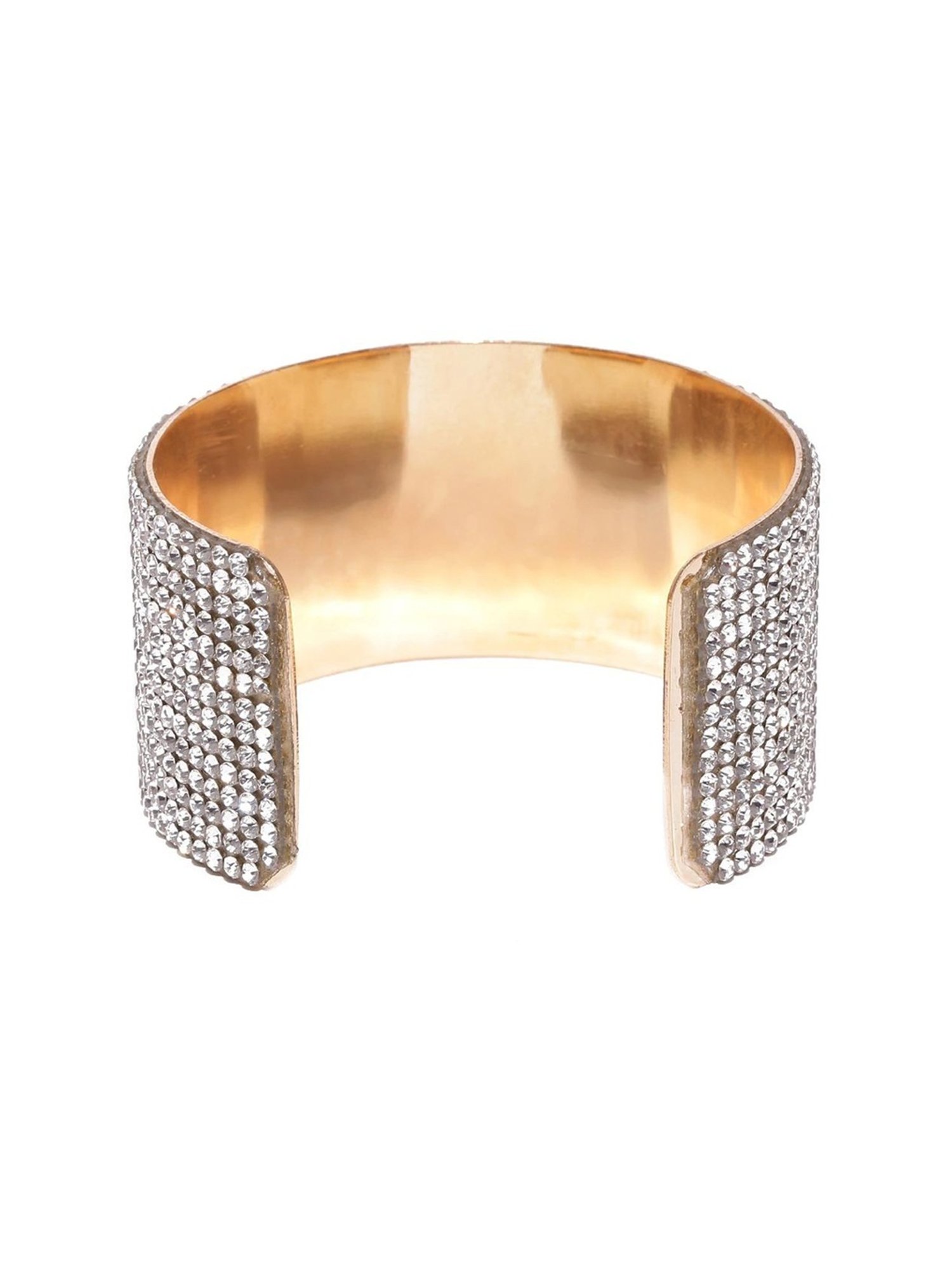YouBella Gold-Plated Cuff Bracelet