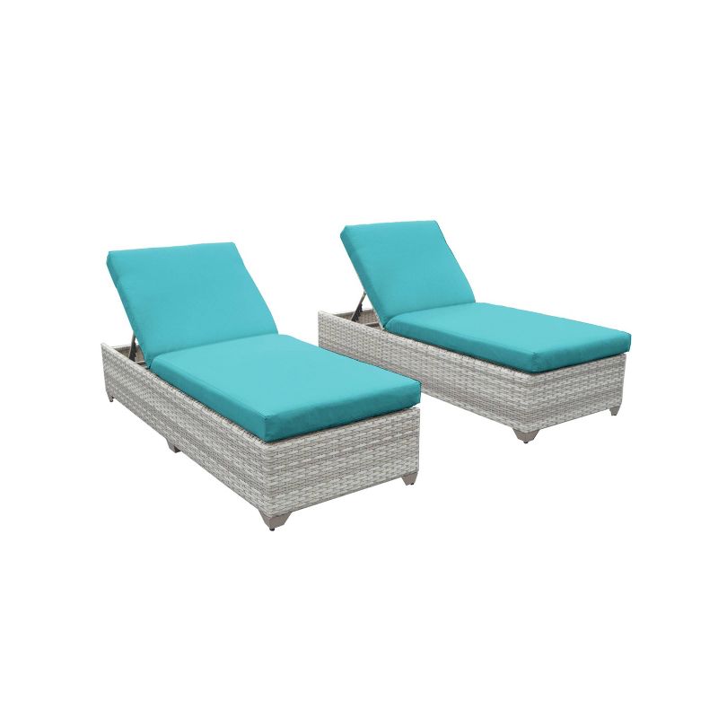 2pc Patio Chaise Lounge - Patio Festival