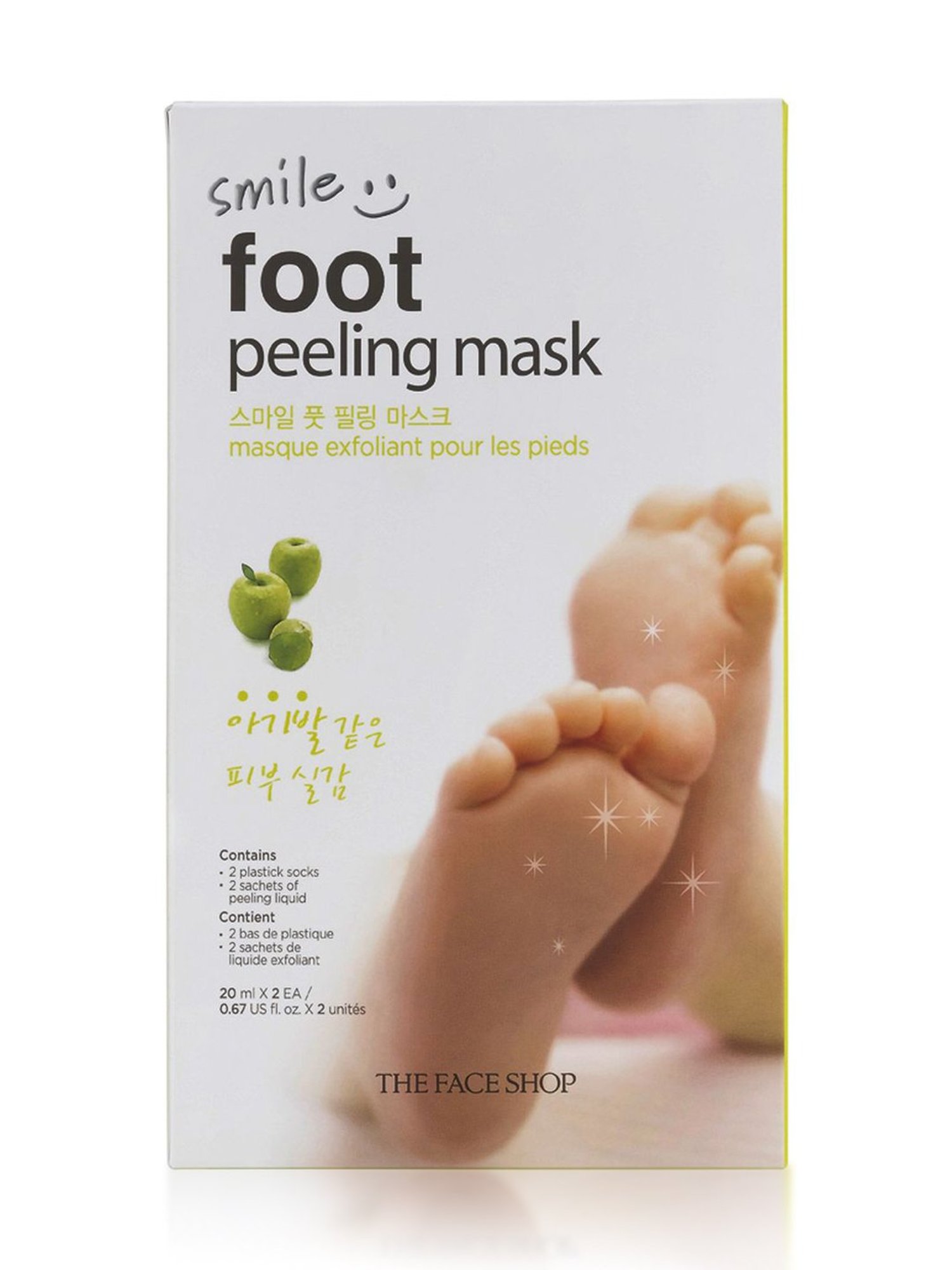The Face Shop Smile Foot Peeling Mask