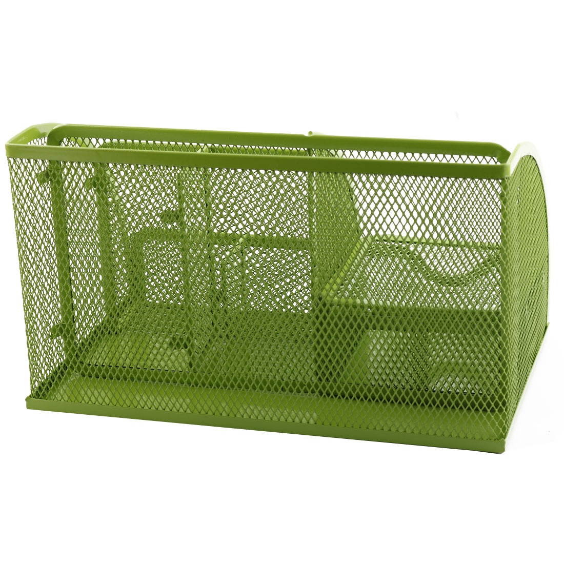 Office School Metal Mesh Desktop Pen Pencil Holder Storage