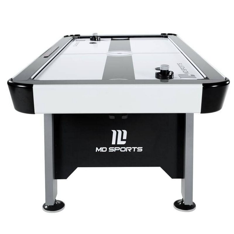 MD Sports 84" Air Hockey Table with Electronic Score & LED Lights