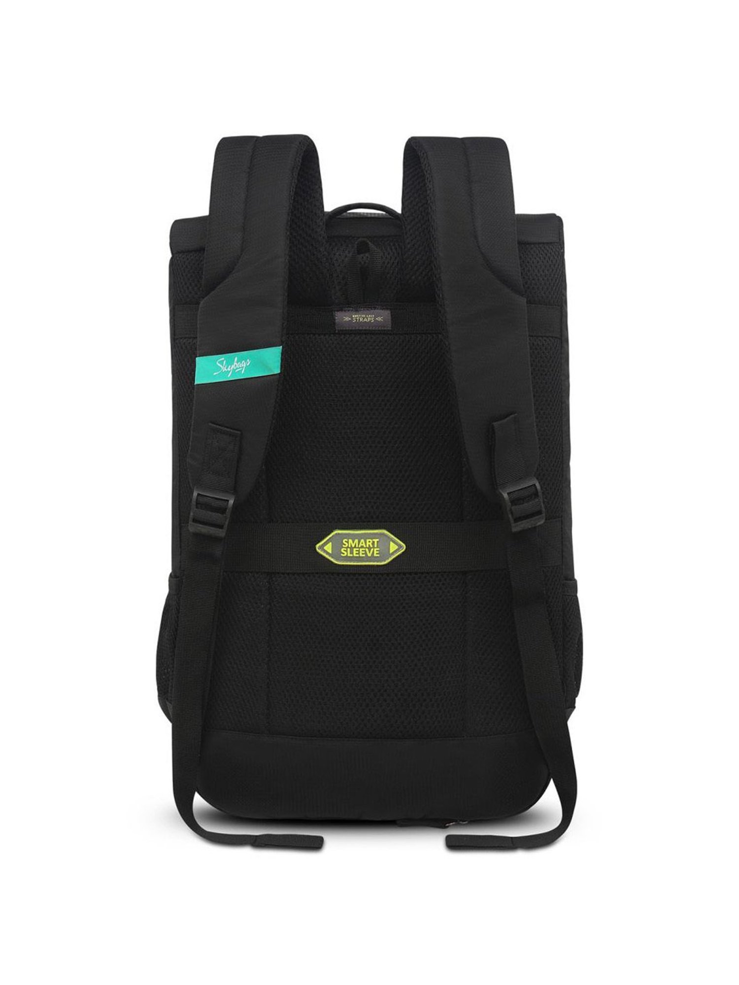 Skybags Xelius Plus 01 Black Polyester Printed Laptop Backpack - 19 Ltrs