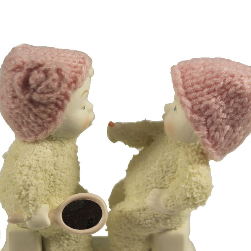 Dept 56 Snowbabies 4.0" You're The Smile On My Face Lipstick Dress Up  -  Decorative Figurines