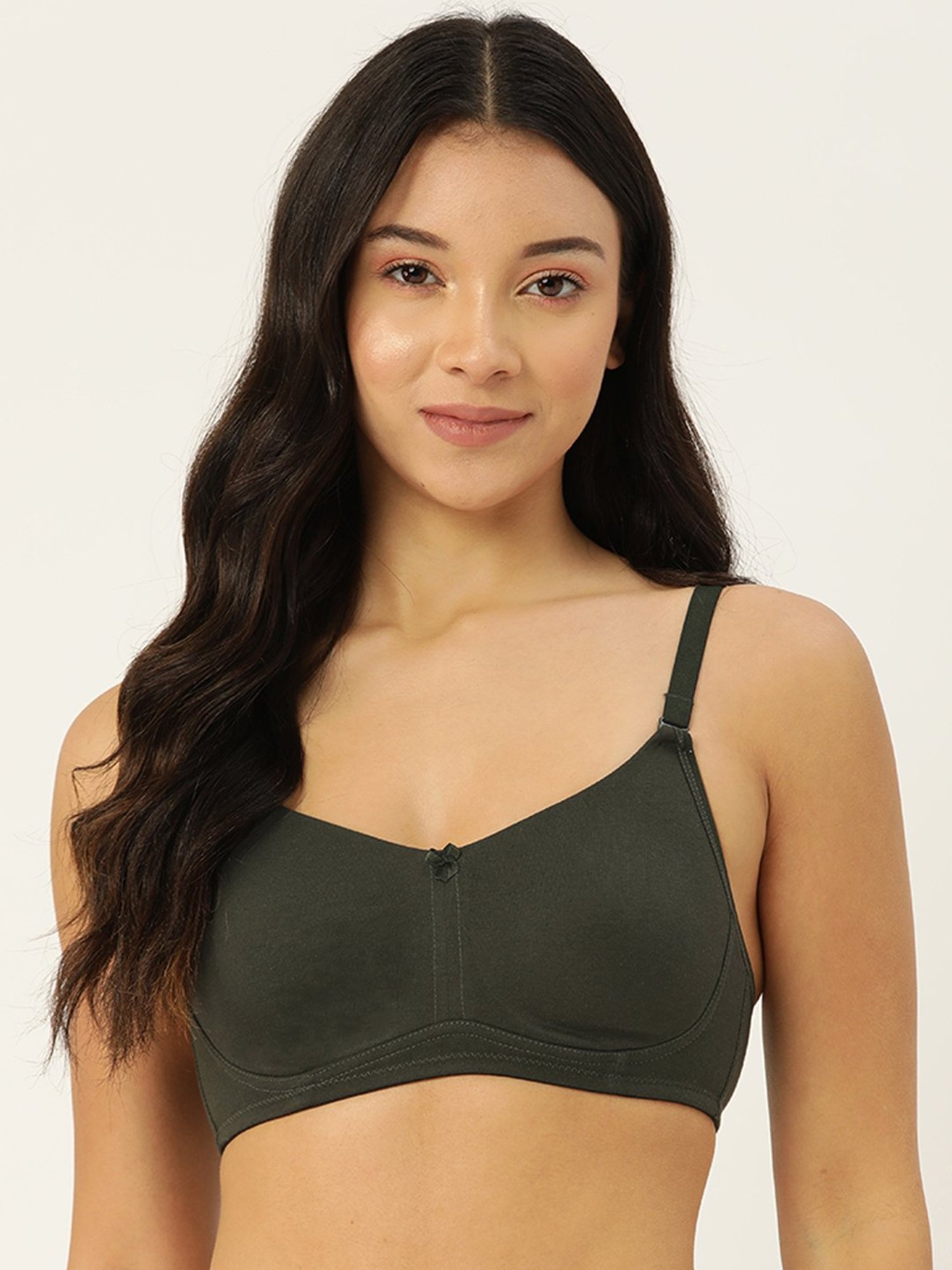Leading Lady Olive Full Coverage T-Shirt Bra
