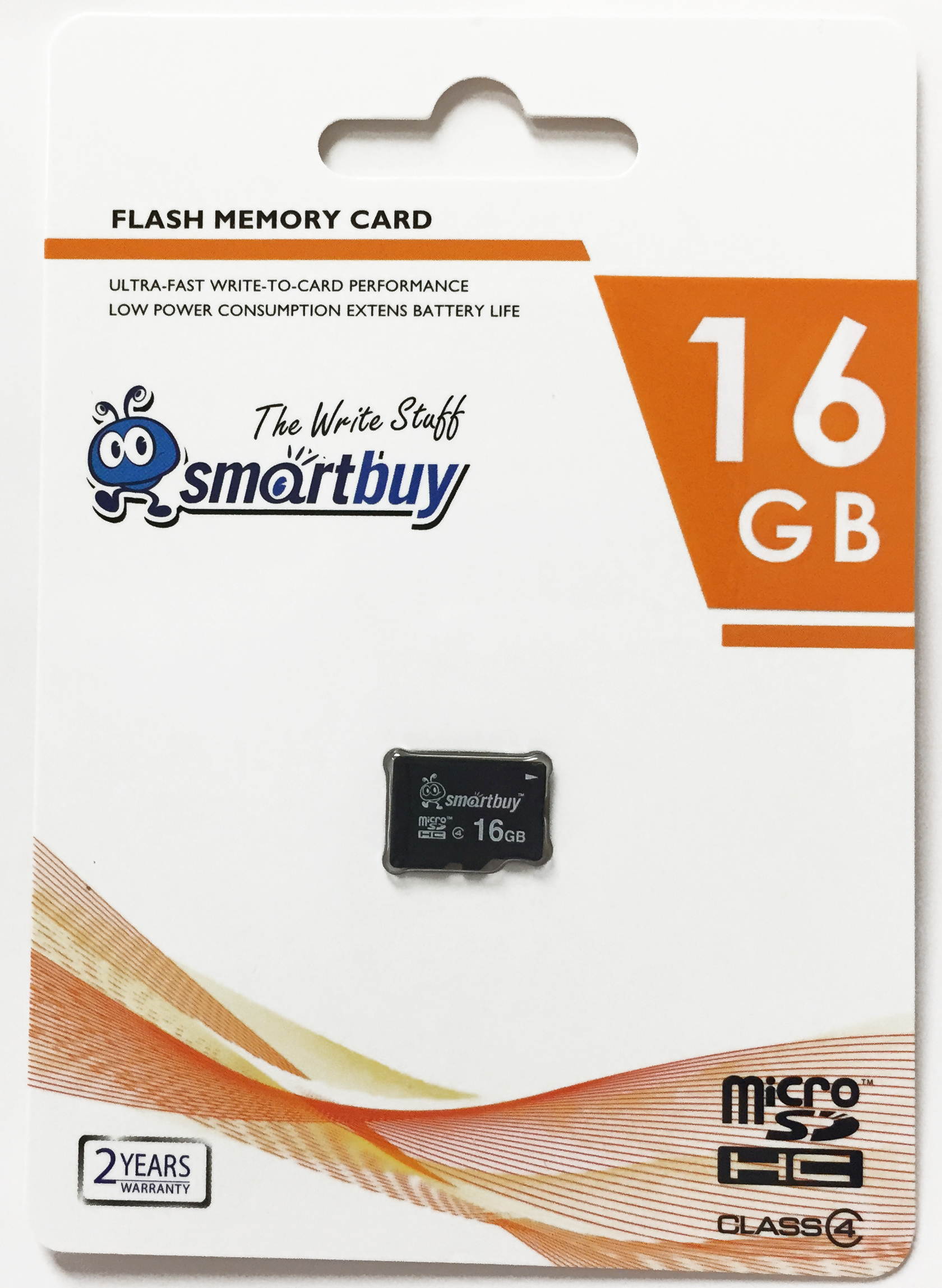 Smartbuy Micro SDHC Class 4 TF Flash Memory Card SD HC C4 Fast Speed for Camera Mobile Phone Tab GPS MP3 TV (4GB - 1 Pack)