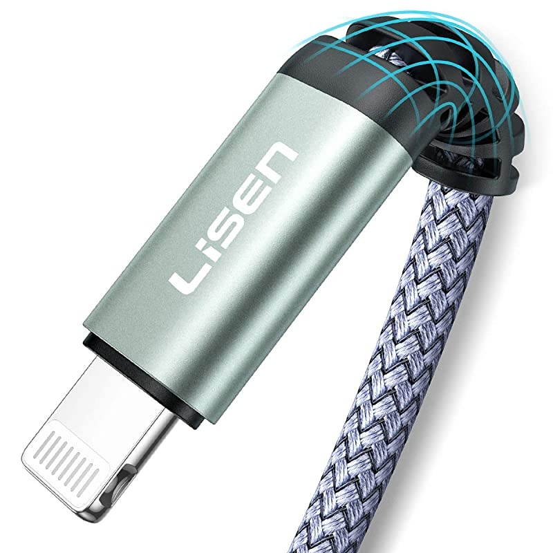 iPhone Charger Cable (10ft / 3m)  USB A to Lightning Cable 10 Feet, Durable Nylon Braided Fast Charging Cord Compatible with iPhone 11/Pro/X/Xs Max/XR/8 Plus /7 Plus/6/ iPad