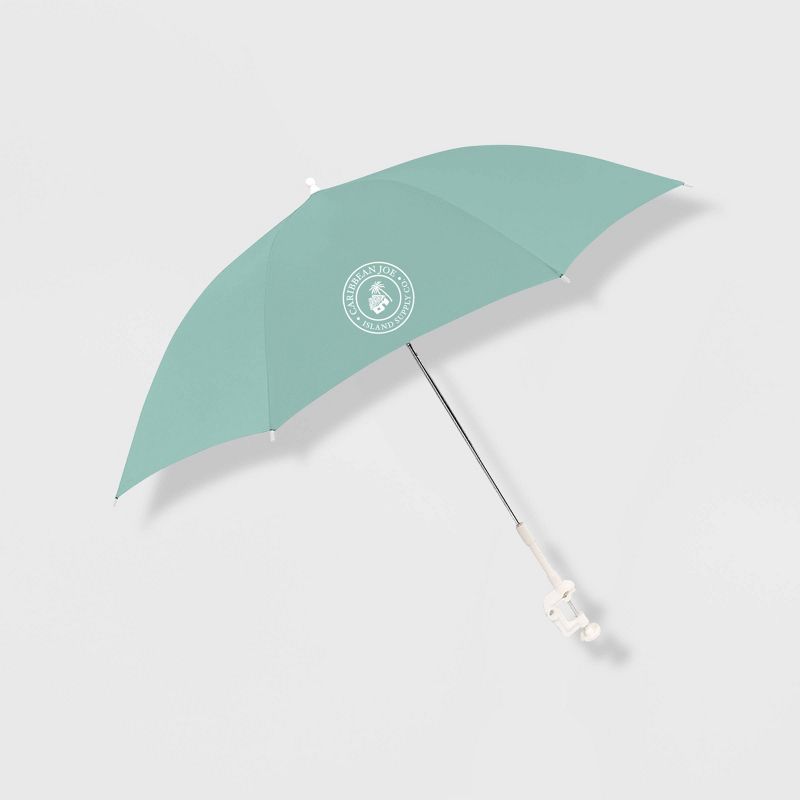 Caribbean Joe Outdoor Beach Stick Umbrella - Mint
