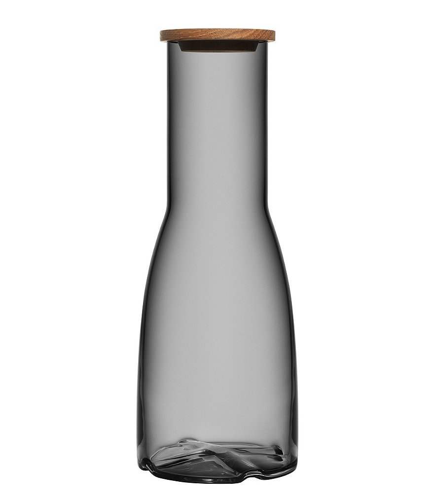 Kosta Boda Bruk Carafe with Oak Lid