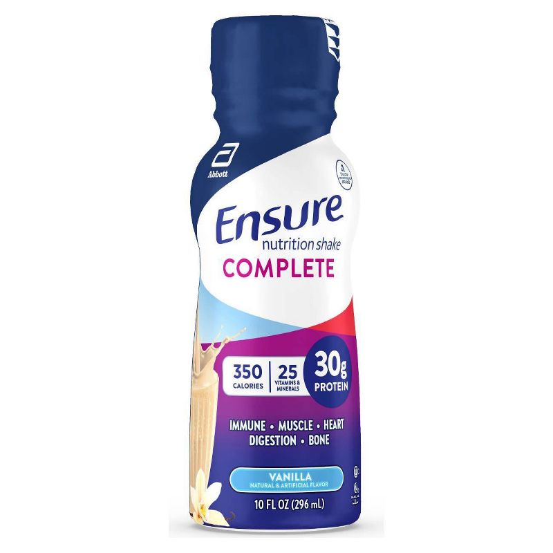 Ensure Complete Ready to Drink Vanilla Supplement - 4pk/10oz