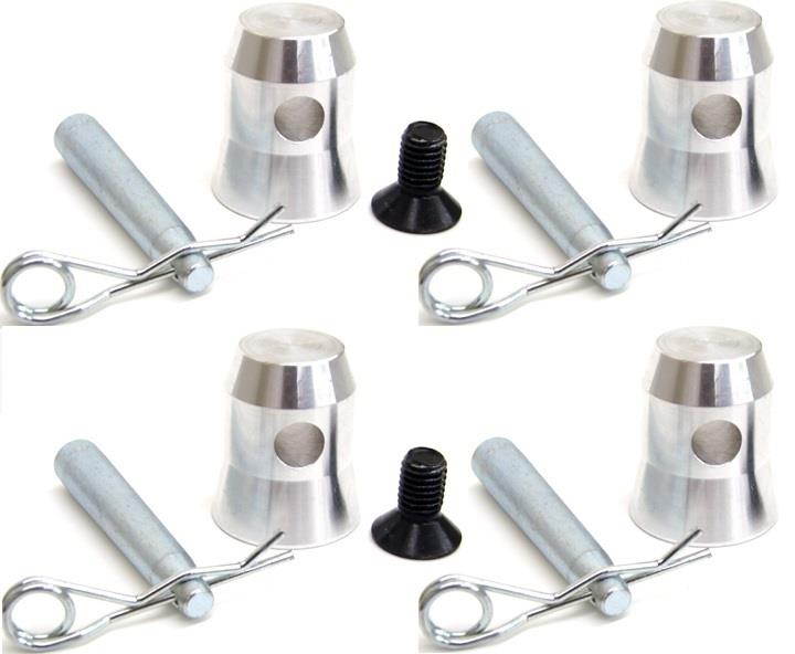 Global Truss 5003 Half Coupler For Baseplate Light Mounting Hardware