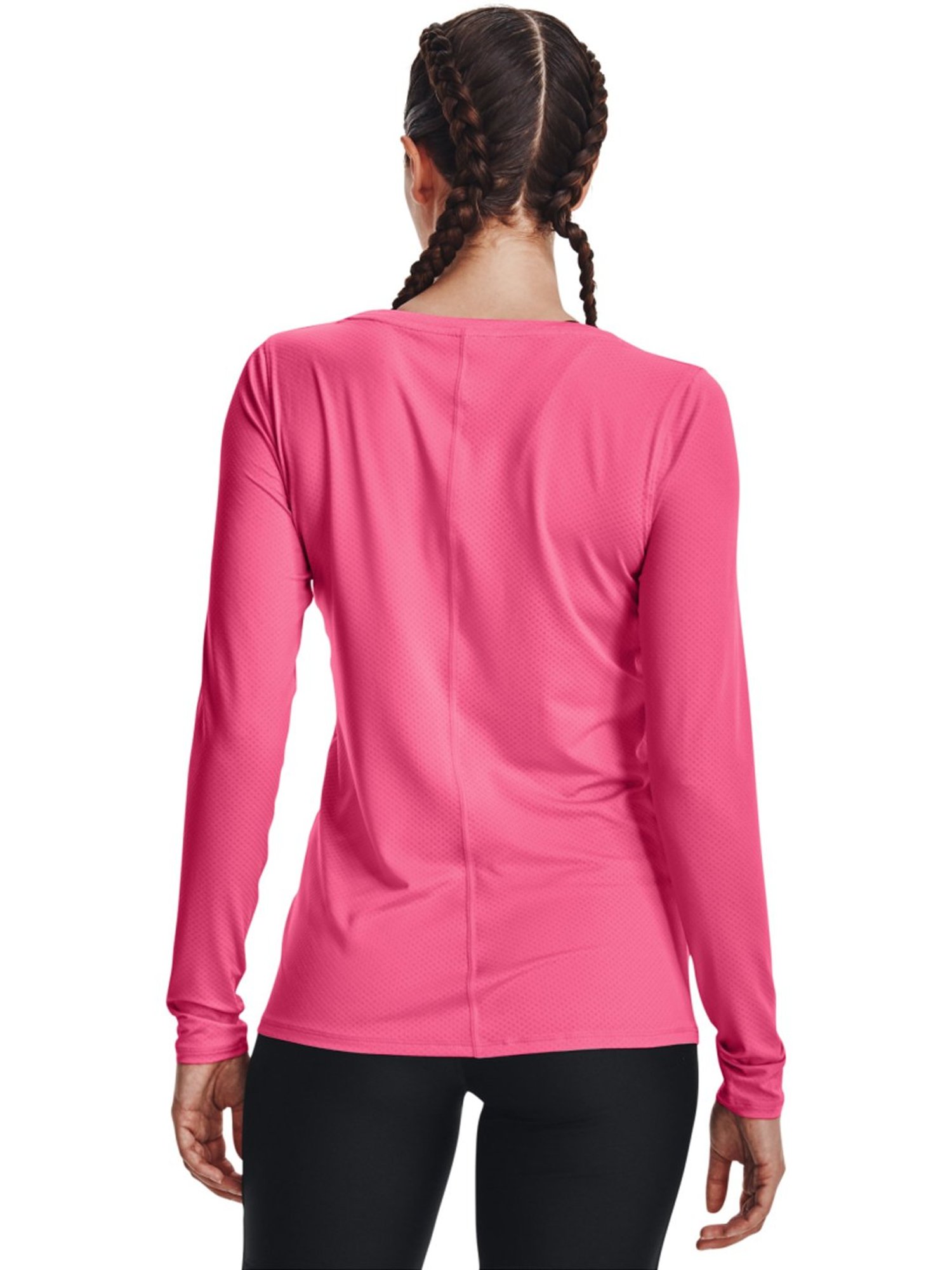 UNDER ARMOUR Pink Logo Print Sports T-Shirt