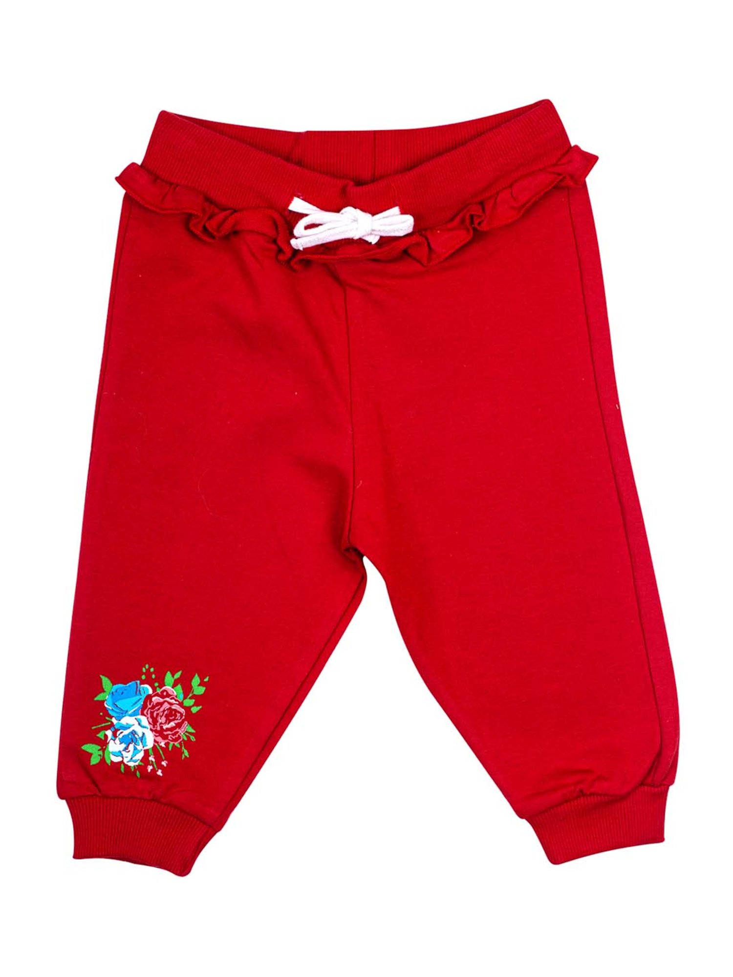 Mee Mee Kids Multicolor Cotton Printed Joggers - Pack of 2