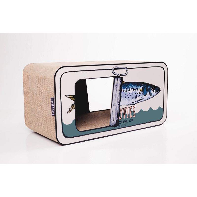 PETKIT Flying Fish Cat Scratcher - White/Blue