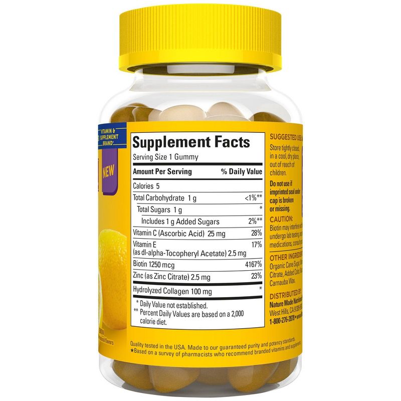 Nature Made Collagen 100mg Gummies - 60ct