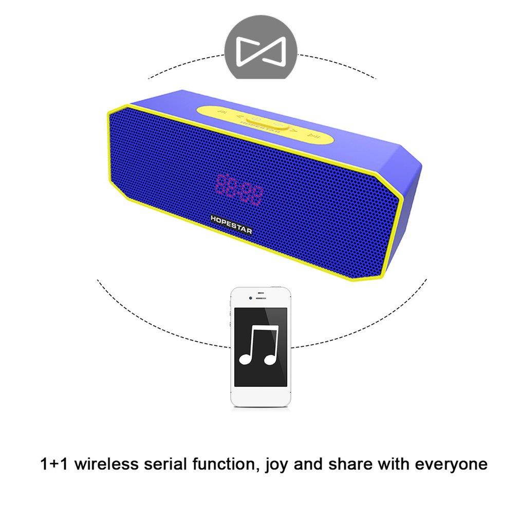 HOPESTAR P8 Portable Wireless Bluetooth Speaker Music Player Power Bank