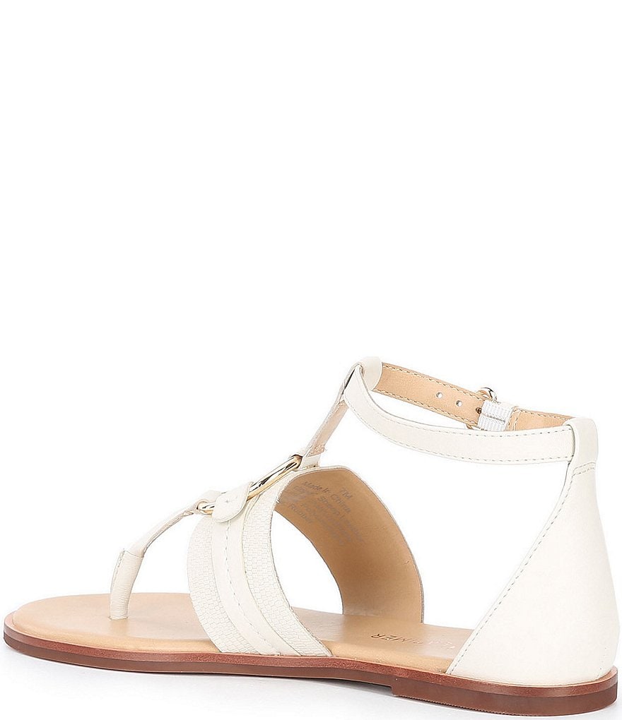 Gibson & Latimer Jaylee Embossed Circle Ornament Sandals